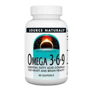 Source Naturals, Omega 3, 6, 9, 60 Softgels