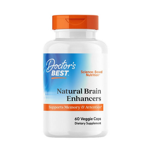 Doctors Best, Natural Brain Enhancers With AlphaSize And SerinAid, 60 Veggie Caps