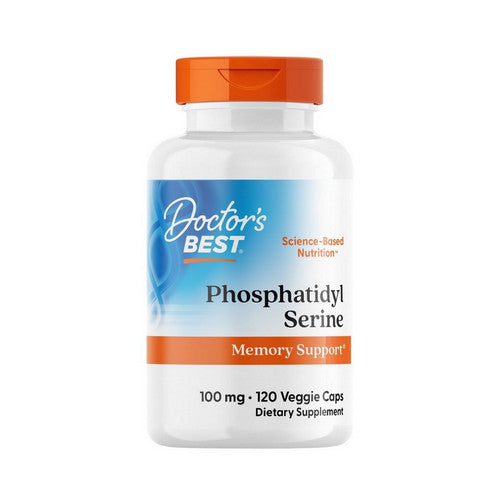 Doctors Best, Phosphatidylserine With SerinAid, 100 mg, 120 Veggie Caps