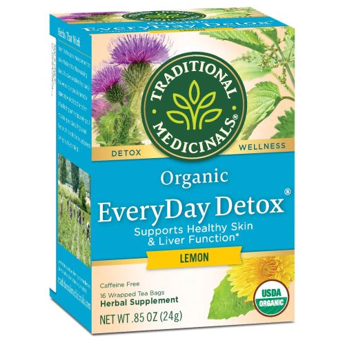 Traditional Medicinals, Lemon Everyday Detox, 16 bags