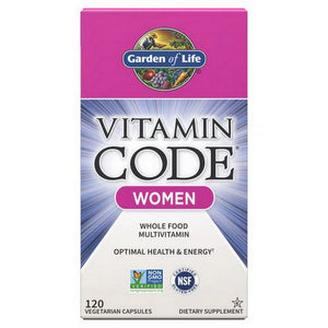 Garden of Life, Vitamin Code Women Multivitamin, 120 Caps