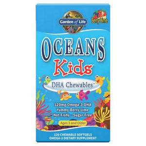 Garden of Life, Oceans Kids, 120 Softgels