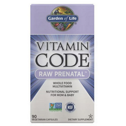 Garden of Life, Vitamin Code, Raw Prenatal 90 Caps
