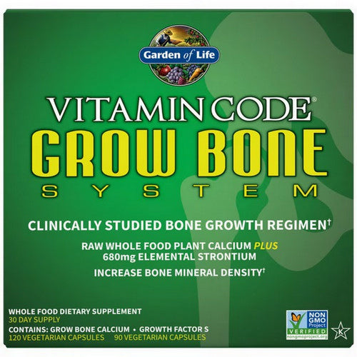 Garden of Life, Vitamin Code, Grow Bone System 1 Kit