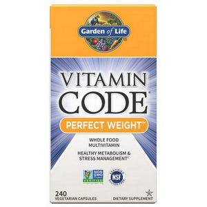 Garden of Life, Vitamin Code, Perfect Weight Formula 240 Caps