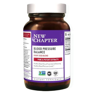 New Chapter, Blood Pressure Balance Grape Seed Blend, 30 Vcaps