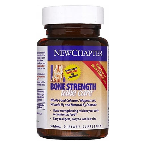 New Chapter, Bone Strength Take Care Organic Plant Calcium, 30 Tabs