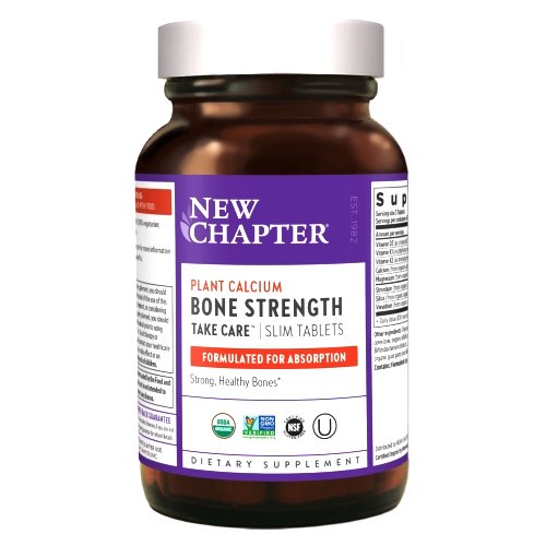 New Chapter, Bone Strength Take Care Organic Plant Calcium, 60 Vegan Caps