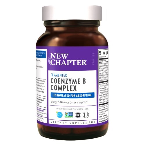 New Chapter, Fermented Coenzyme B Complex, 192 Vegan Tabs