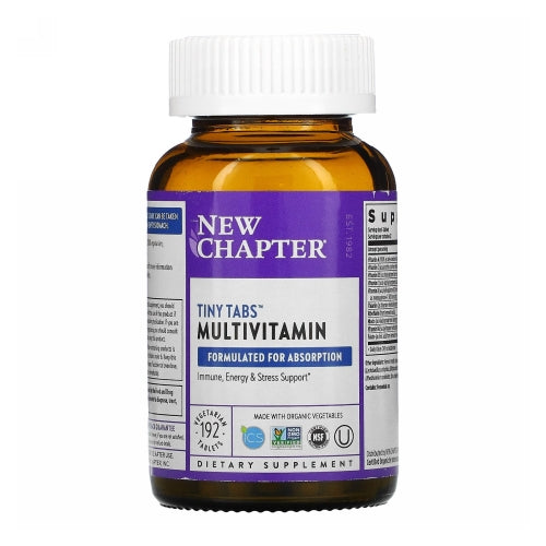 New Chapter, Tiny Tabs Multivitamin, 60 Vegetarian Tabs