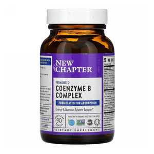 New Chapter, Fermented Coenzyme B Complex, 90 Tabs