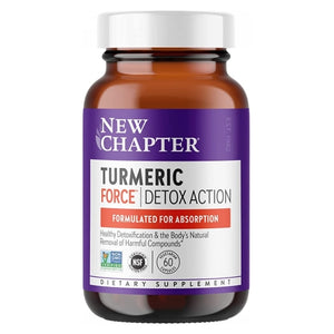 New Chapter, Turmeric Force Detox Action, 60 Veg Caps