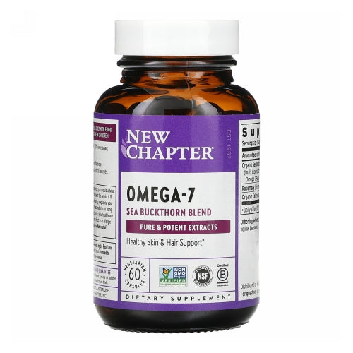 New Chapter, Omega-7 Sea Buckthorn Blend, 300 Mg, 30 Veg Caps