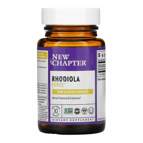 New Chapter, Rhodiola Force, 1000 Mg, 30 Caps