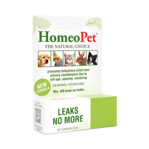 HomeoPet Solutions, Leaks No More, 15 ml