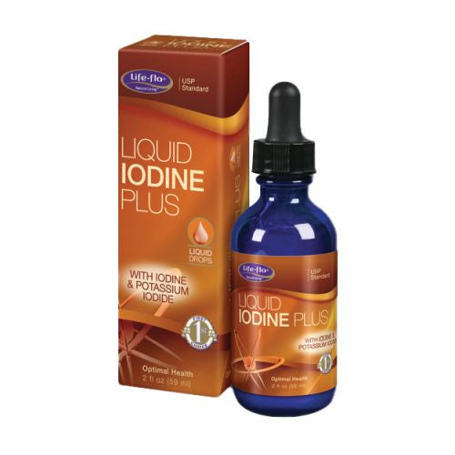 Life-Flo, Liquid Iodine Plus With Potassium Iodide And Iodine Unflavoured, 2 Oz