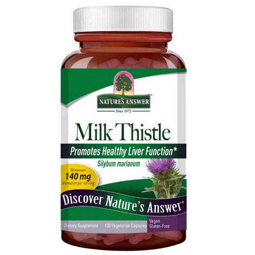Nature's Answer, Milk Thistle Seed Extract, 140 Mg, 120 Veg Caps