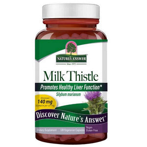 Nature's Answer, Milk Thistle Seed Extract, 140 Mg, 120 Veg Caps