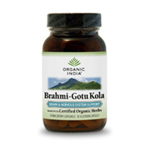 Organic India, Brahmi Gotu Kola, 90 Vcaps