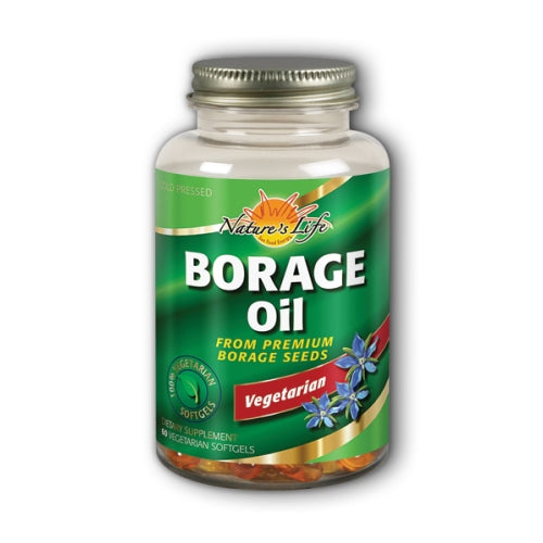 Health From The Sun, Vegetarian Borage Oil, 1000 Mg, 60 Softgels