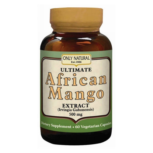 Only Natural, Ultimate African Mango, 500 mg, 60 Veg Caps