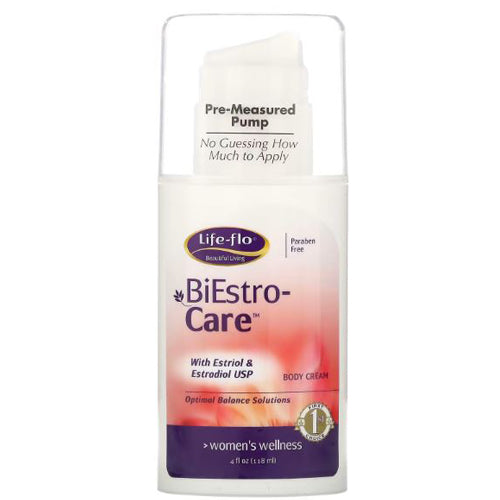 Life-Flo, Biestro Care Body Cream Fragrance Free, 4 Oz