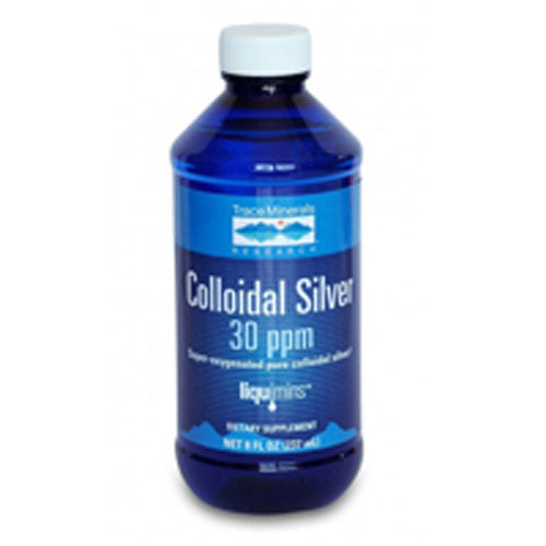 Trace Minerals, Colloidal Silver Unflavored, 8 oz
