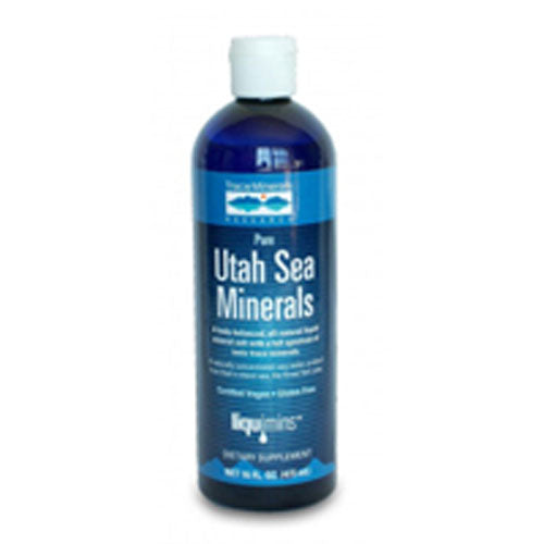 Trace Minerals, Utah Sea Minerals Unflavored, 16 oz