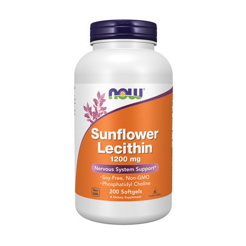Now Foods, Sunflower Lecithin, 200 Softgels