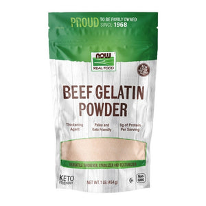 Now Foods, Beef Gelatin Powder, 1 lb