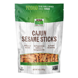 Now Foods, Cajun Sesame Sticks, 9 Oz