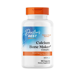 Doctors Best, Calcium Bone Maker Complex With MCHCal, 180 Capsules