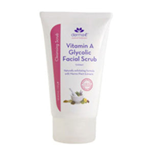 Derma e, Vitamin A Glycolic Facial Scrub, 4 oz