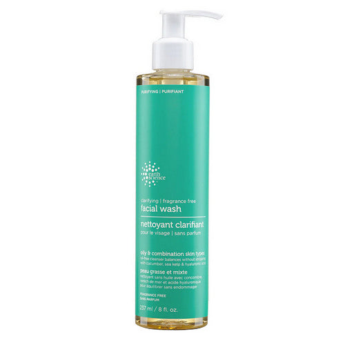 Earth Science, Clarifying Facial Wash, Fragrance Free 8 oz