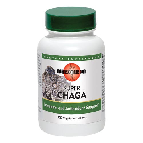 Maitake Mushroom Wisdom, Super Chaga, 120 Vtabs