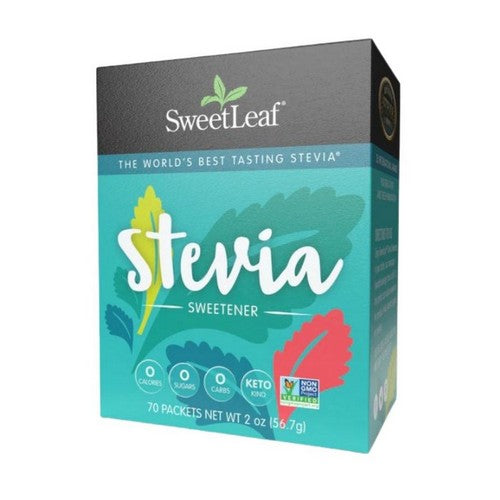 Sweetleaf Stevia, Stevia Sweetener, 70 Packets