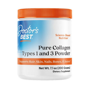 Doctors Best, Pure Collagen Types 1 And 3 Powder, 200 Grams