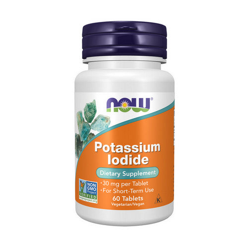 Now Foods, Potassium Iodide Tablets, 30 mg, 60 Count