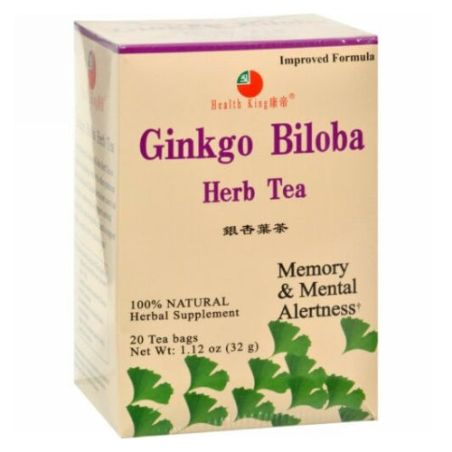 Health King, Ginkgo Biloba Herb Tea, 20 bag