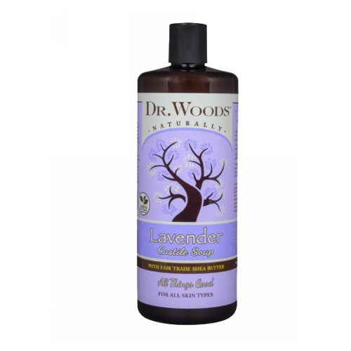 Dr.Woods Products, Castile Soap, Lavender 32 oz