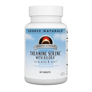 Source Naturals, Theanine Serene with Relora, 30 tabs