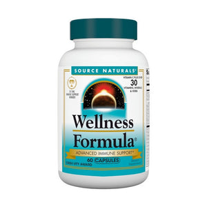 Source Naturals, Wellness Formula Daily Immune Support, 60 caps