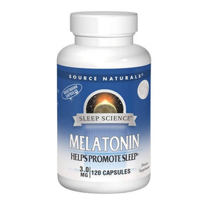 Source Naturals, Timed Release Melatonin, 3 Mg, 120 caps