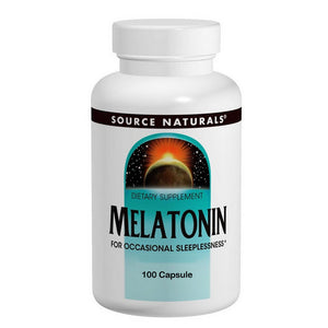 Source Naturals, Melatonin, 1 mg, 100 caps