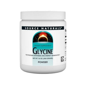 Source Naturals, Glycine Powder, 453.6 GM, 16 oz