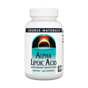Source Naturals, Alpha Lipoic Acid, 600 MG, 60 caps