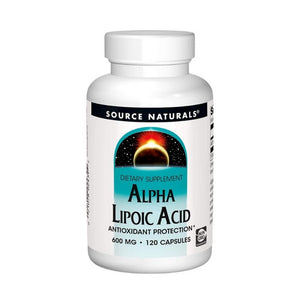 Source Naturals, Alpha Lipoic Acid, 600 MG, 120 caps