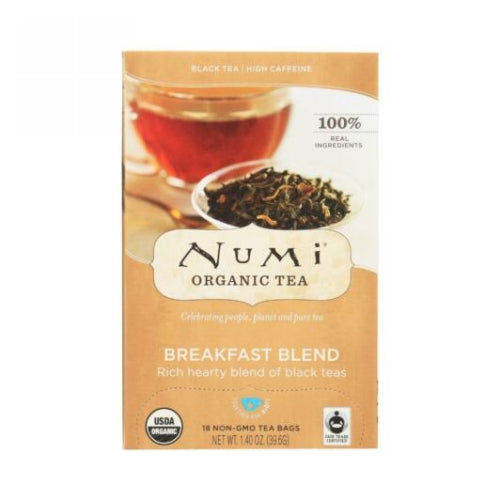 Numi Tea, Black Tea, Breakfast Blend 18 bags