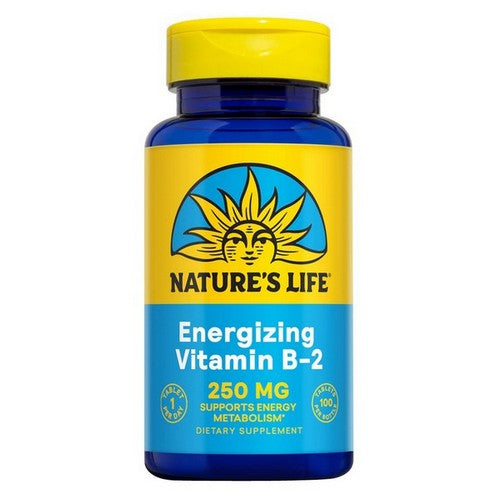 Nature's Life, Vitamin B-2, 250 mg, 100 tabs