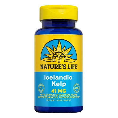 Nature's Life, Icelandic Kelp, 41 mg, 250 tabs